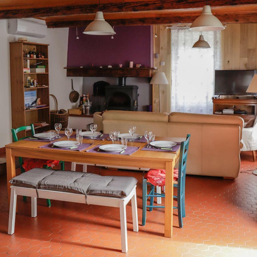 Maison Du Coue Pyrenees Mourtis Gite Pour 2 A 12 Pers Sengouagnet Kültér fotó